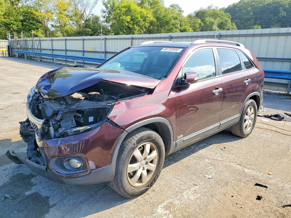 2012 Kia Sorento მანქანა იყიდება აუქციონზე, vin: 5XYKTDA2XCG286834, აუქციონის ნომერი: 66732656