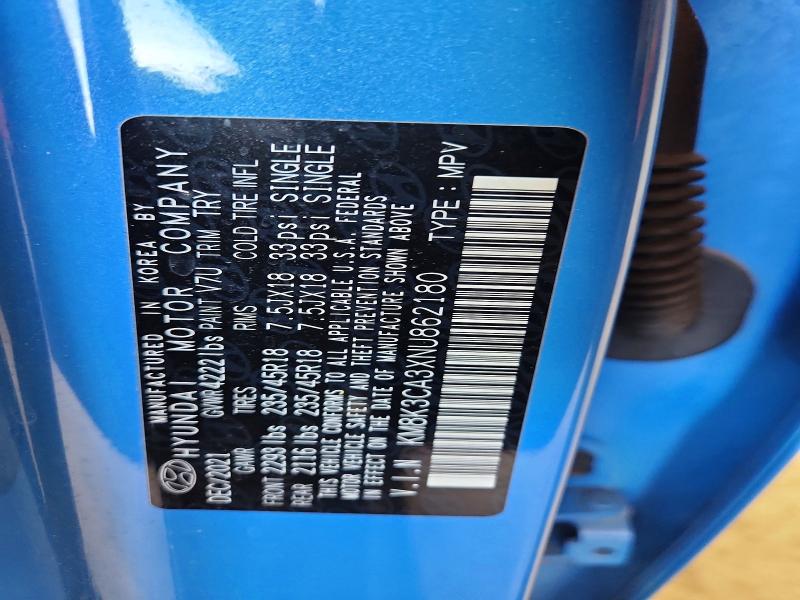 Продажа на аукционе авто 2022 Hyundai Kona, vin: KM8K3CA3XNU862180, номер лота: 67714406