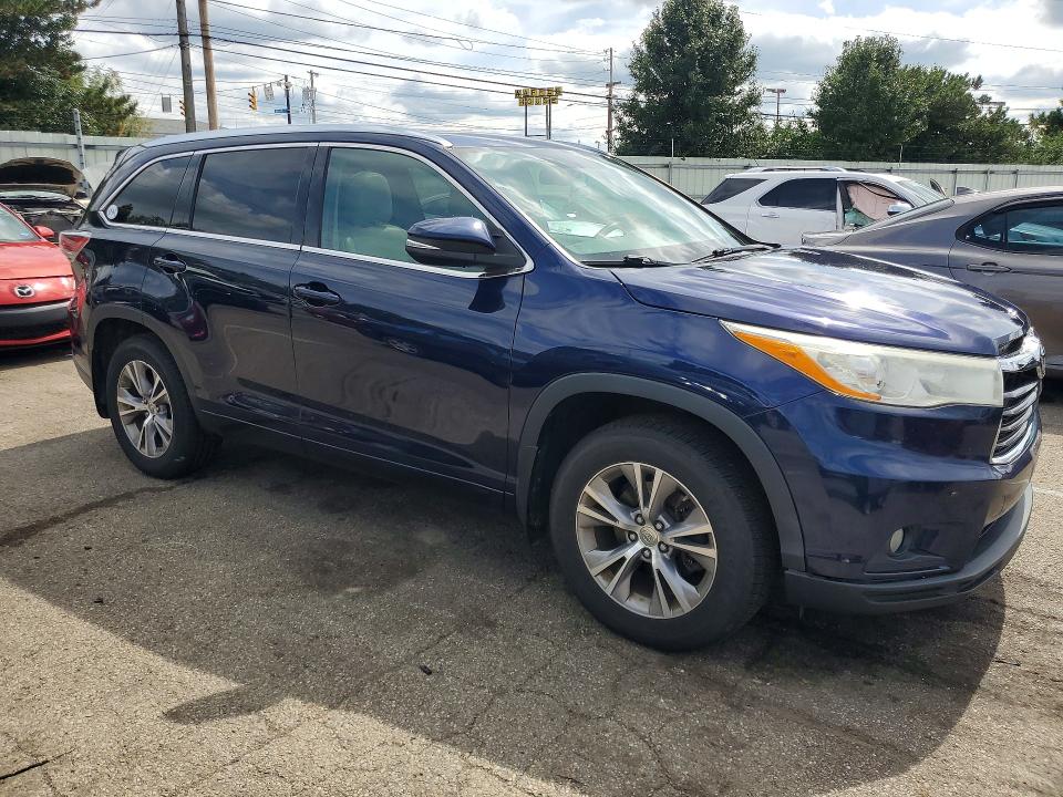 Продаж на аукціоні авто 2014 Toyota Highlander, vin: 5TDJKRFH5ES021057, номер лоту: 68485436