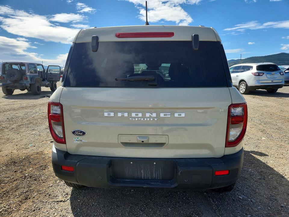 66474606 :رقم المزاد ، 3FMCR9BN6SRE87347 vin ، 2025 Ford Bronco Sport مزاد بيع