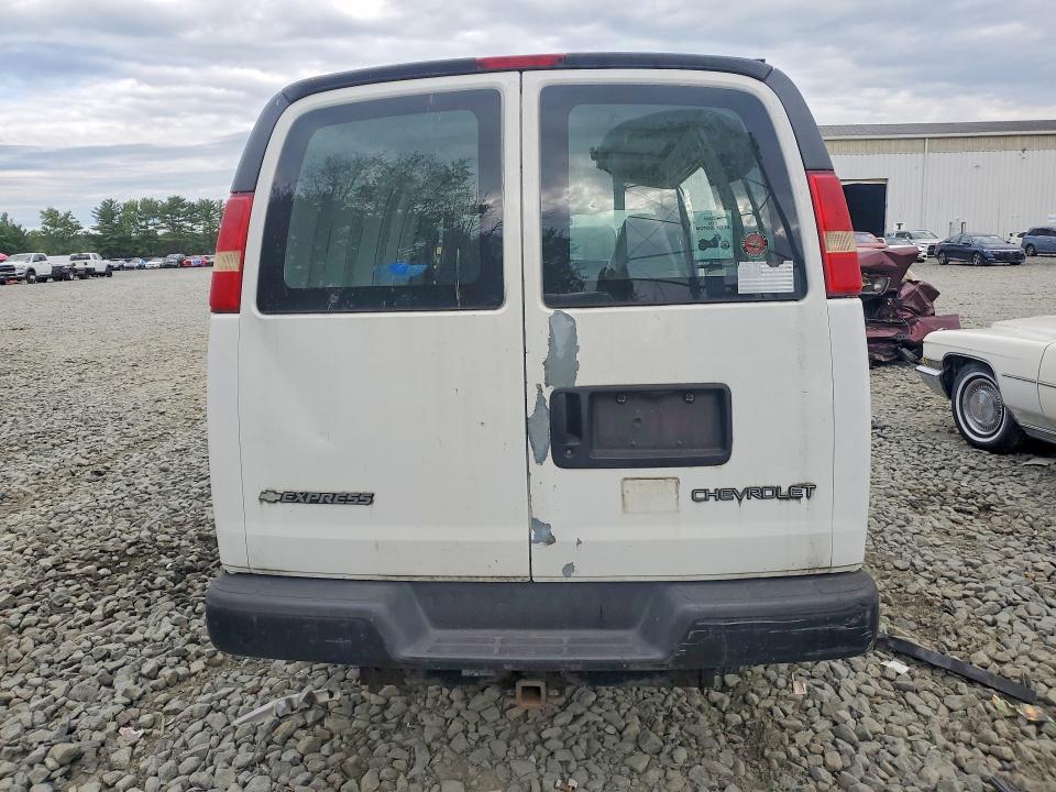 2006 Chevrolet Express G1500 მანქანა იყიდება აუქციონზე, vin: 1GCFG15T761126180, აუქციონის ნომერი: 68637366