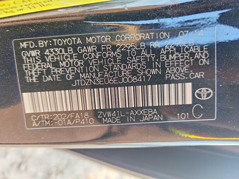 Продажа на аукционе авто 2014 Toyota Prius V, vin: JTDZN3EU6EJ008417, номер лота: 68417186