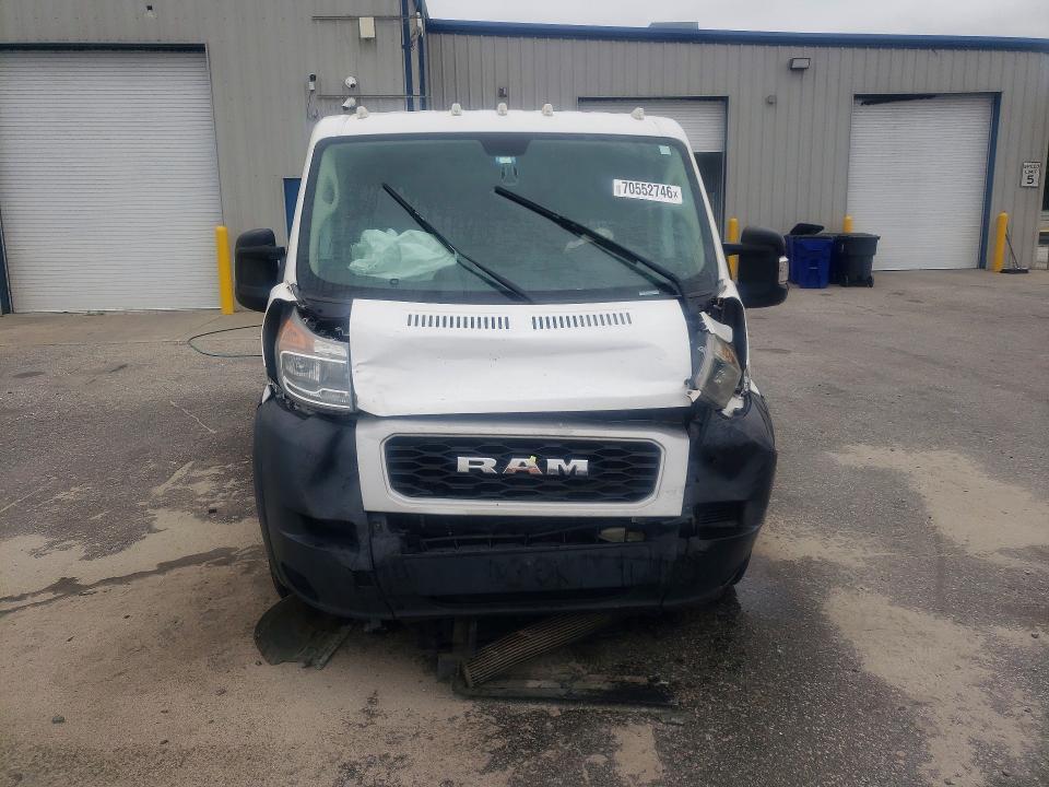 70552746 :رقم المزاد ، 3C6TRVAG2KE524294 vin ، 2019 Ram Promaster 1500 مزاد بيع