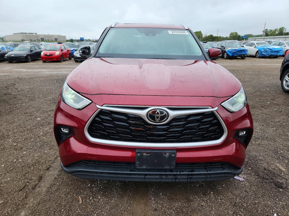 Aukcja sprzedaży 2021 Toyota Highlander, vin: 5TDGZRBHXMS559098, numer aukcji: 68956666