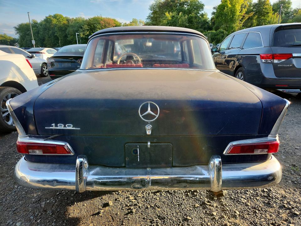 Продаж на аукціоні авто 1965 Mercedes-benz 190, vin: 1001010115239, номер лоту: 69103576