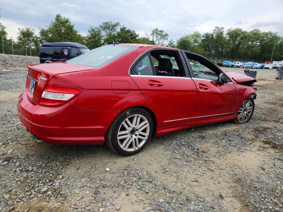 68510476 :رقم المزاد ، WDDGF81X79F233297 vin ، 2009 Mercedes-benz C مزاد بيع