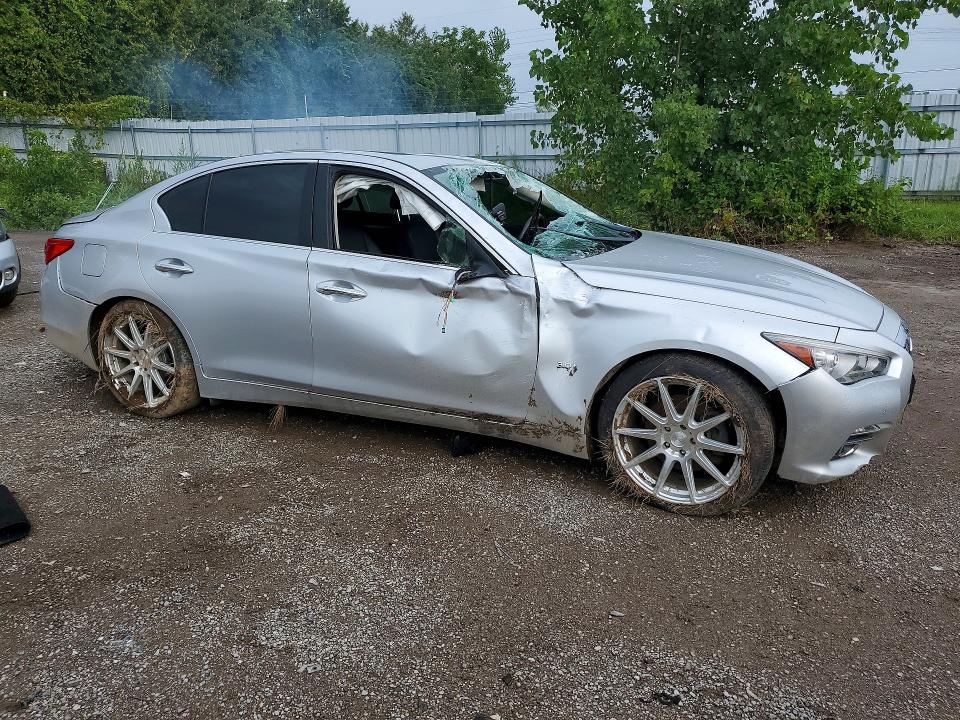 2017 Infiniti Q50 მანქანა იყიდება აუქციონზე, vin: JN1EV7AR0HM841059, აუქციონის ნომერი: 67067696