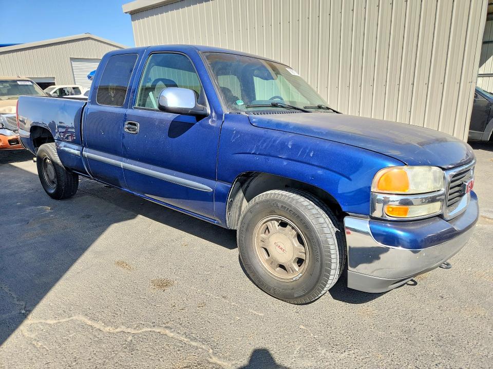 68817156 :رقم المزاد ، 2GTEC19V721151152 vin ، 2002 Gmc New Sierra مزاد بيع