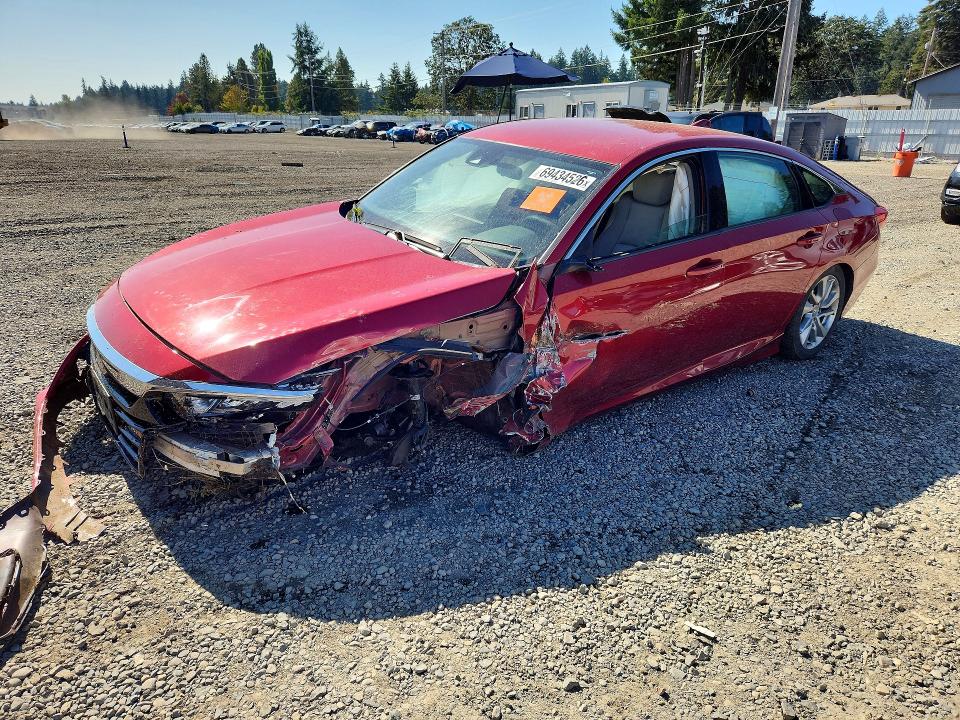 69434526 :رقم المزاد ، 1HGCV1F11JA218658 vin ، 2018 Honda Accord مزاد بيع
