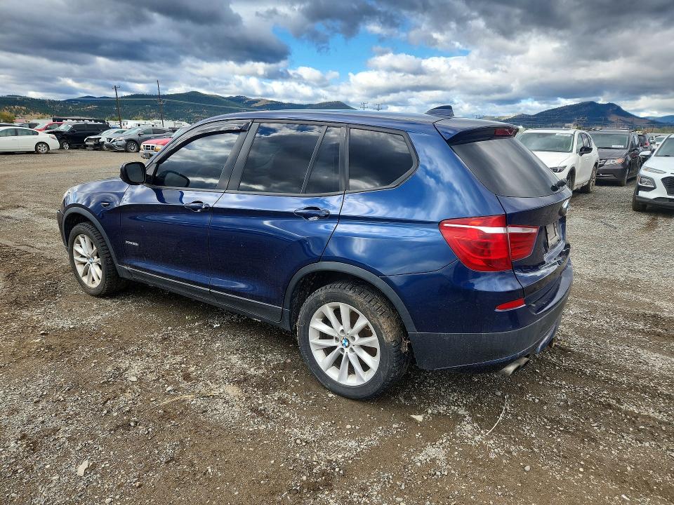 2013 Bmw X3 მანქანა იყიდება აუქციონზე, vin: 5UXWX9C54D0A08904, აუქციონის ნომერი: 68985506