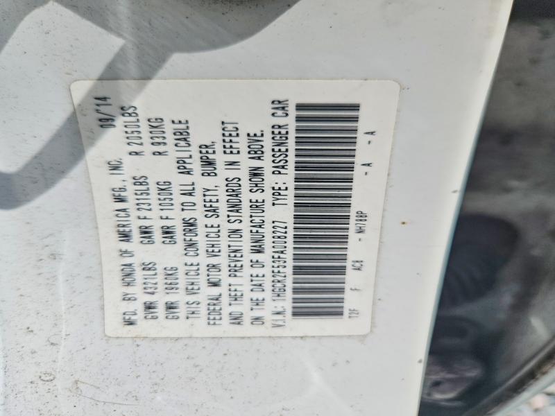 Aukcja sprzedaży 2015 Honda Accord, vin: 1HGCR2F53FA008227, numer aukcji: 69717466