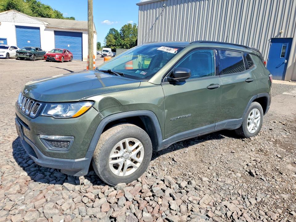 2018 Jeep Compass მანქანა იყიდება აუქციონზე, vin: 3C4NJDABXJT314964, აუქციონის ნომერი: 65302176