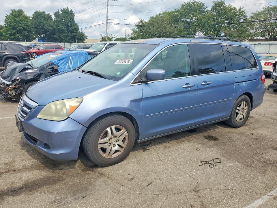 2007 Honda Odyssey მანქანა იყიდება აუქციონზე, vin: 5FNRL38797B044107, აუქციონის ნომერი: 67806606