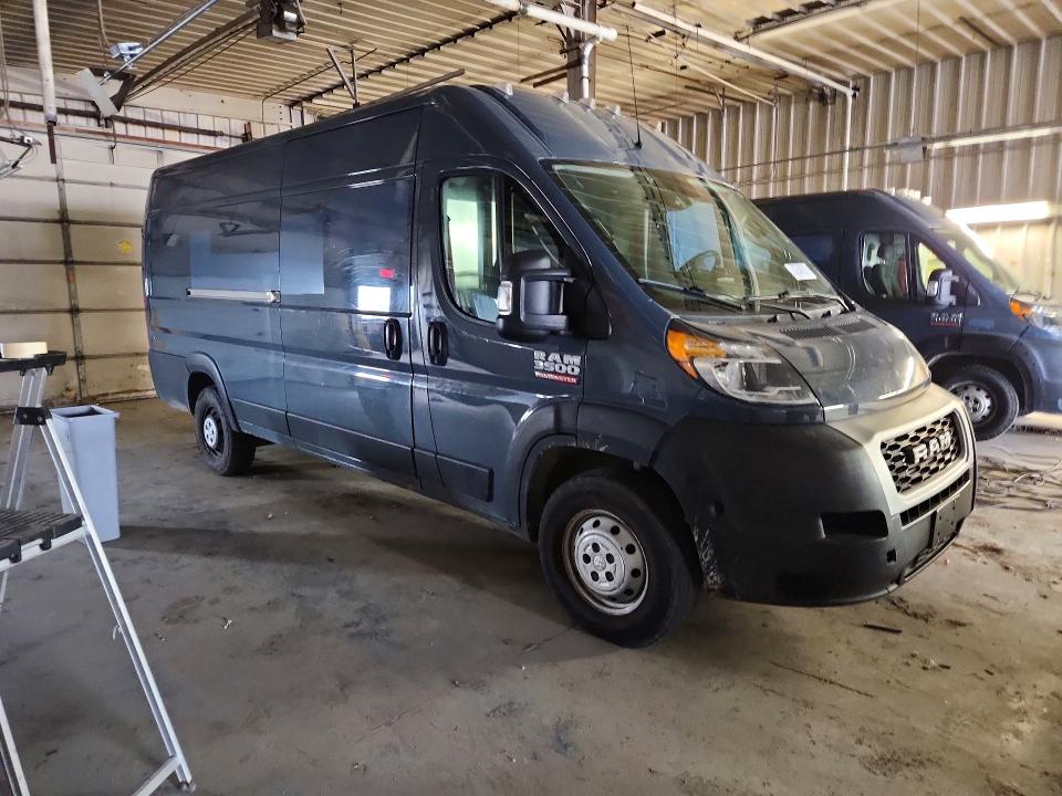 2021 Ram Promaster 3500 მანქანა იყიდება აუქციონზე, vin: 3C6MRVJG3ME580476, აუქციონის ნომერი: 69055996