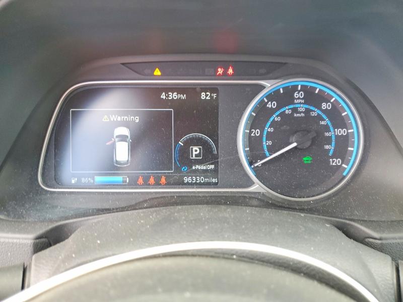 2022 Nissan Leaf მანქანა იყიდება აუქციონზე, vin: 1N4AZ1CV8NC551196, აუქციონის ნომერი: 68360866