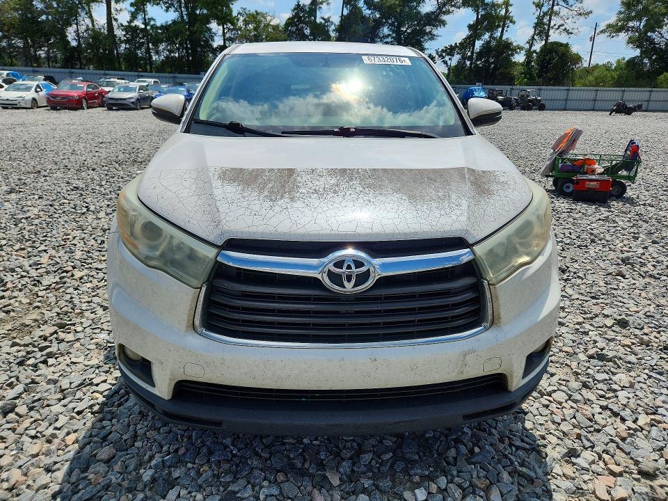 2015 Toyota Highlander მანქანა იყიდება აუქციონზე, vin: 5TDZKRFH1FS117045, აუქციონის ნომერი: 67332076