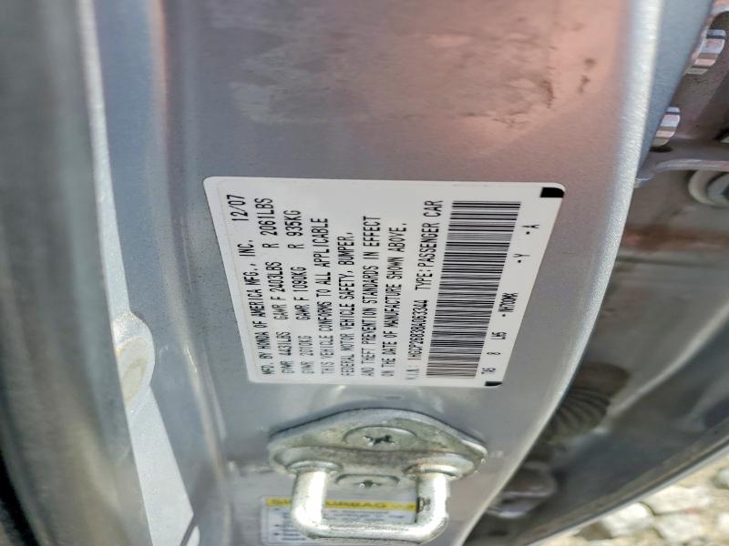 Aukcja sprzedaży 2008 Honda Accord, vin: 1HGCP26838A063344, numer aukcji: 69588346
