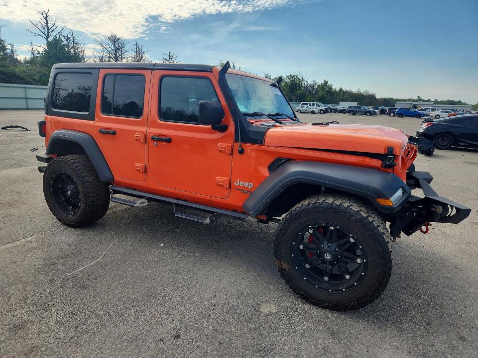 Продажа на аукционе авто 2018 Jeep Wrangler Unlimited, vin: 1C4HJXDG7JW190149, номер лота: 68133436