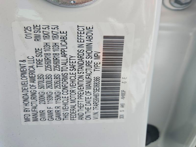 Продаж на аукціоні авто 2025 Honda Cr-v, vin: 7FARS6H87SE068366, номер лоту: 69986616