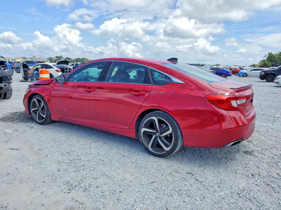69440196 :رقم المزاد ، 1HGCV1F38MA082017 vin ، 2021 Honda Accord مزاد بيع