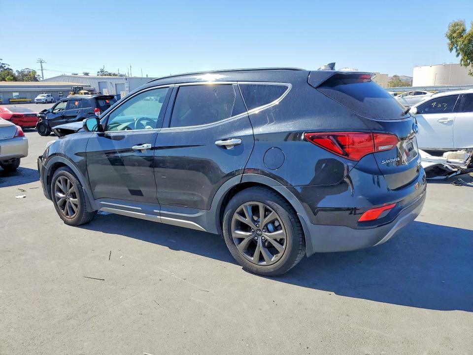 70302876 :رقم المزاد ، 5XYZW4LA0HG455941 vin ، 2017 Hyundai Santa Fe Sport مزاد بيع