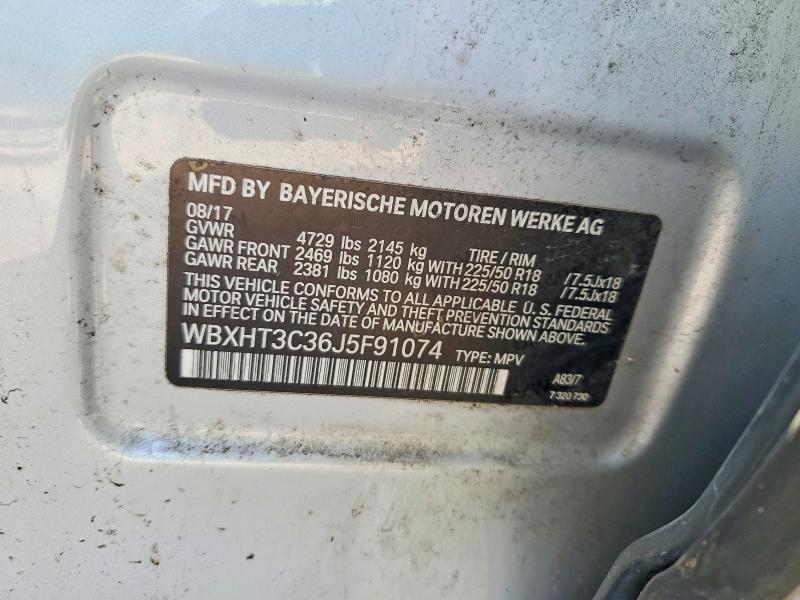 Продажа на аукционе авто 2018 Bmw X1, vin: WBXHT3C36J5F91074, номер лота: 69638216
