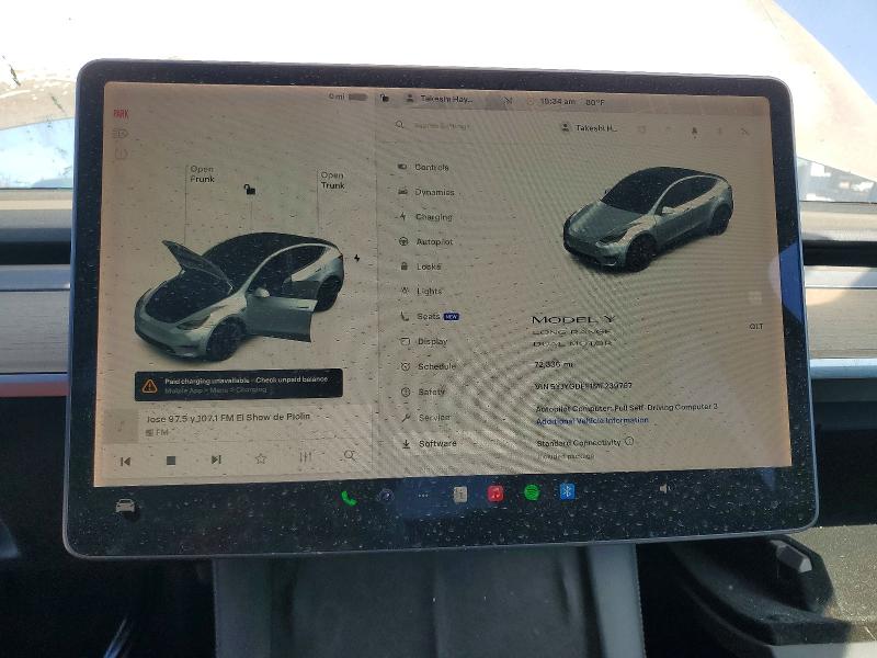 68895255 :رقم المزاد ، 5YJYGDEE1MF239767 vin ، 2021 Tesla Model Y مزاد بيع