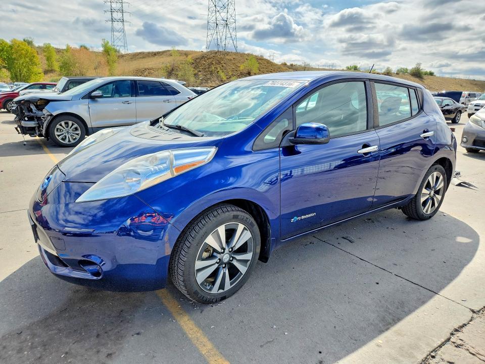 2016 Nissan Leaf მანქანა იყიდება აუქციონზე, vin: 1N4BZ0CP8GC302111, აუქციონის ნომერი: 70274316