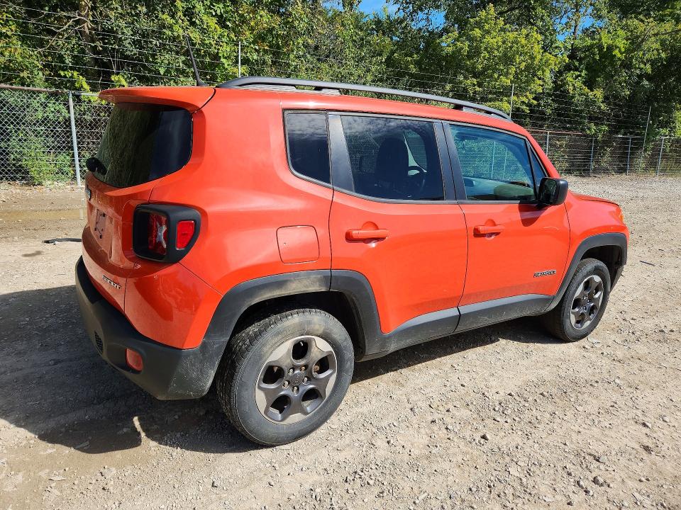 Продажа на аукционе авто 2016 Jeep Renegade, vin: ZACCJBAT2GPD60289, номер лота: 69771956