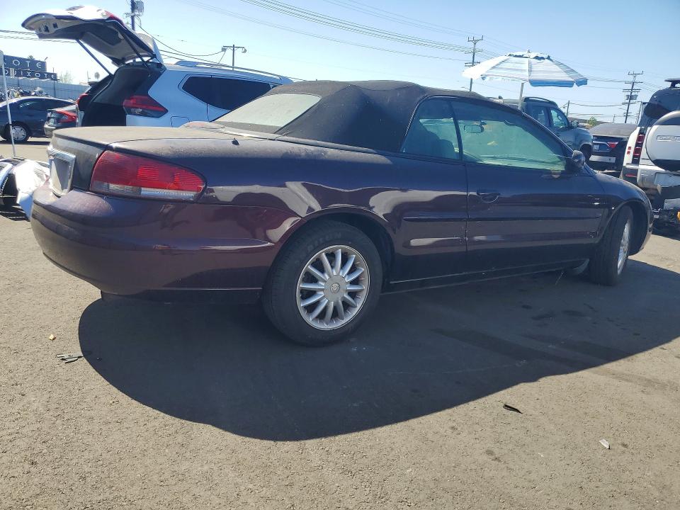 Aukcja sprzedaży 2003 Chrysler Sebring, vin: 1C3EL55TX3N507545, numer aukcji: 70986136