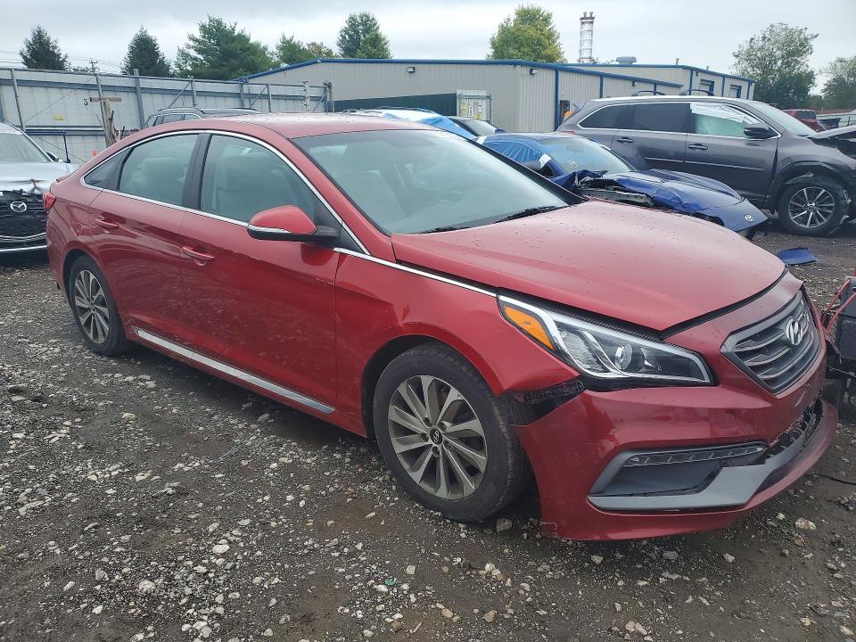 2017 Hyundai Sonata მანქანა იყიდება აუქციონზე, vin: 5NPE34AF4HH540103, აუქციონის ნომერი: 69816576