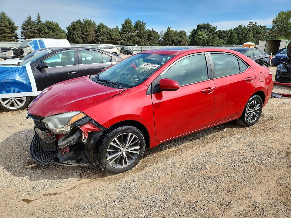 Aukcja sprzedaży 2016 Toyota Corolla, vin: 2T1BURHE5GC741729, numer aukcji: 68062706