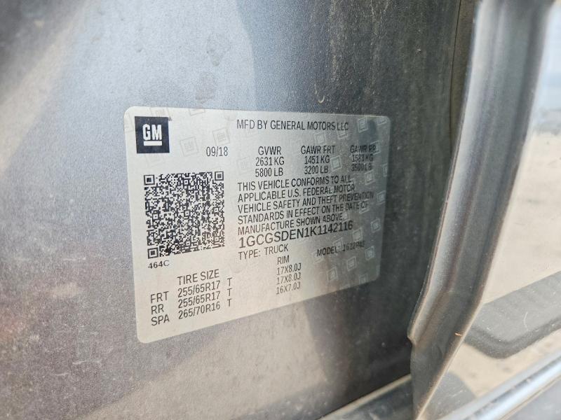 Продаж на аукціоні авто 2019 Chevrolet Colorado, vin: 1GCGSDEN1K1142116, номер лоту: 68958576