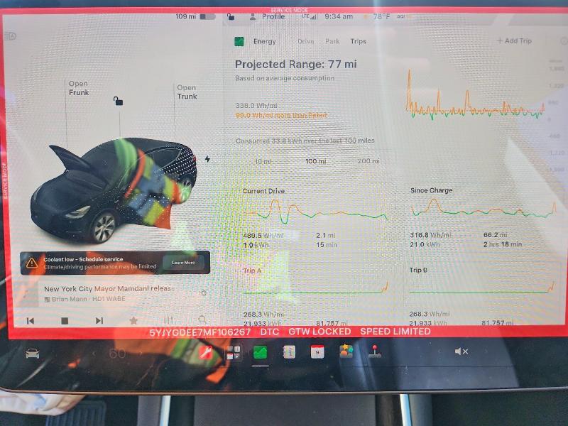 67876816 :رقم المزاد ، 5YJYGDEE7MF106267 vin ، 2021 Tesla Model Y مزاد بيع