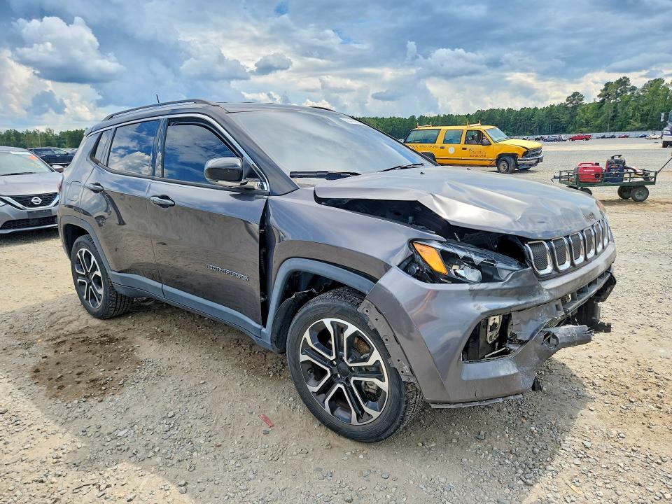 2022 Jeep Compass მანქანა იყიდება აუქციონზე, vin: 3C4NJDCB5NT111306, აუქციონის ნომერი: 68416616