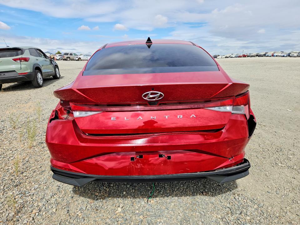 2022 Hyundai Elantra მანქანა იყიდება აუქციონზე, vin: KMHLS4AG4NU370437, აუქციონის ნომერი: 67487316