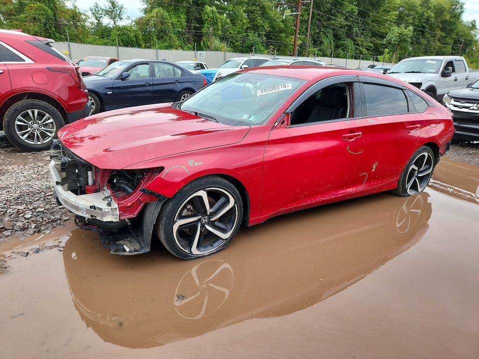 Продаж на аукціоні авто 2021 Honda Accord, vin: 1HGCV1F45MA049016, номер лоту: 69398516