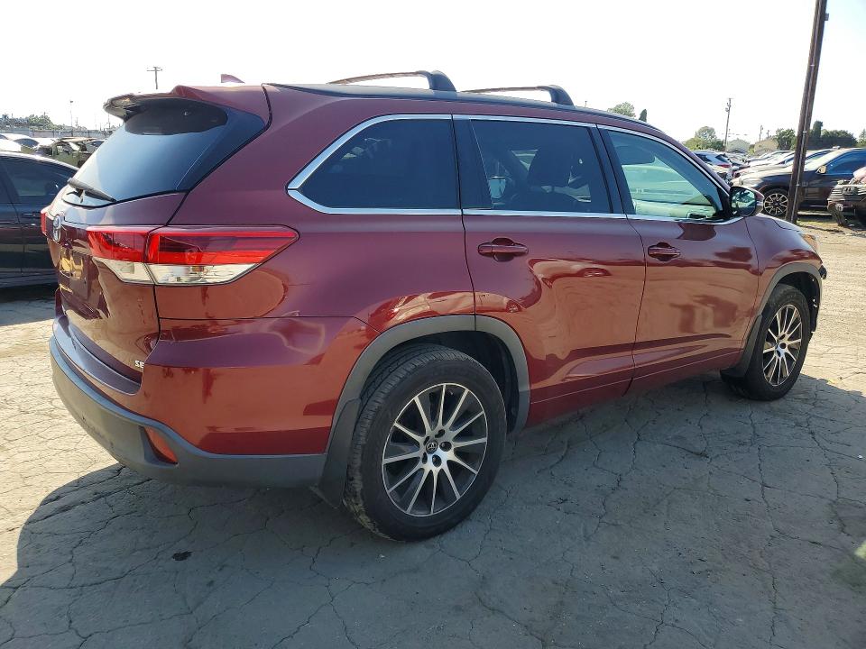 Aukcja sprzedaży 2018 Toyota Highlander, vin: 5TDKZRFH7JS540041, numer aukcji: 69150266