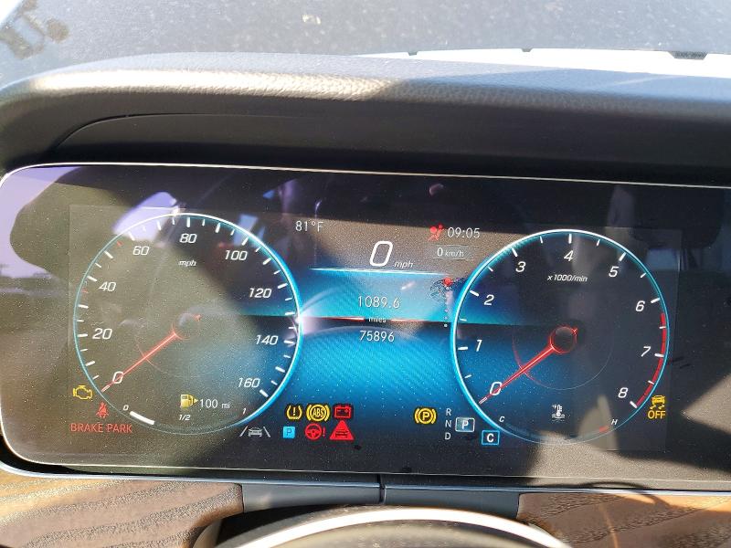 2022 Mercedes-benz E მანქანა იყიდება აუქციონზე, vin: W1KZF8EB6NB055892, აუქციონის ნომერი: 66815106