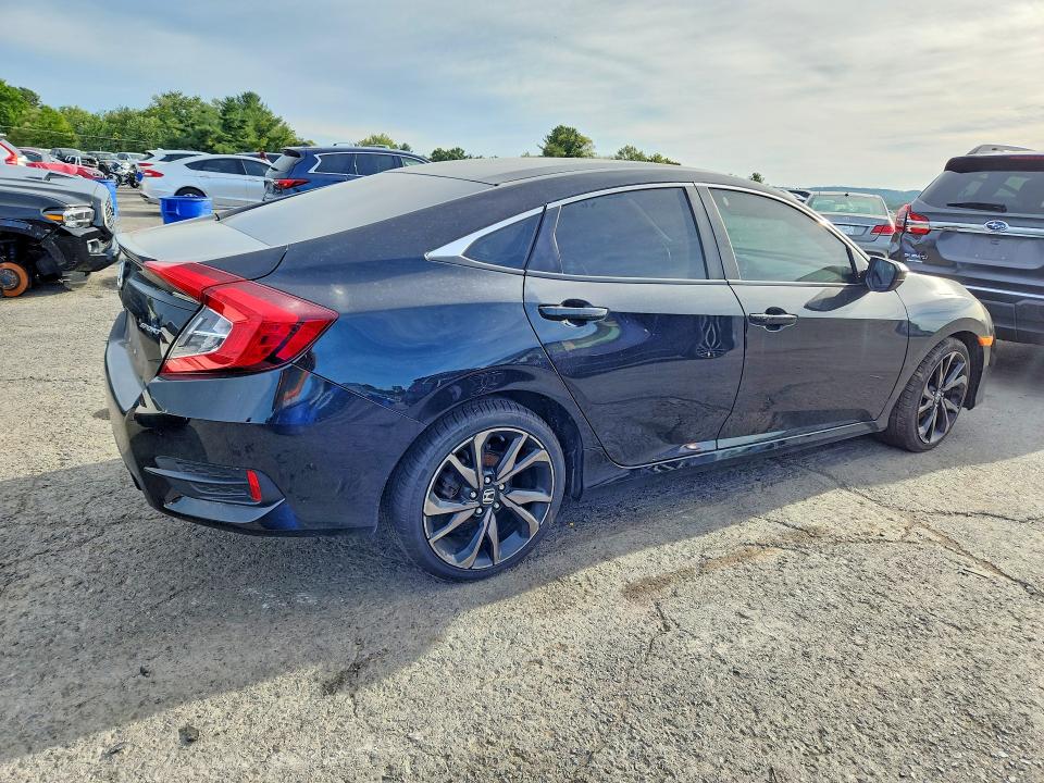 2020 Honda Civic მანქანა იყიდება აუქციონზე, vin: 2HGFC2F89LH569540, აუქციონის ნომერი: 70295586