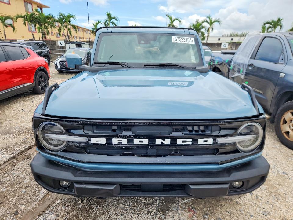 Auction sale of the 2022 Ford Bronco, vin: 1FMDE5BH4NLB02826, lot number: 67522106