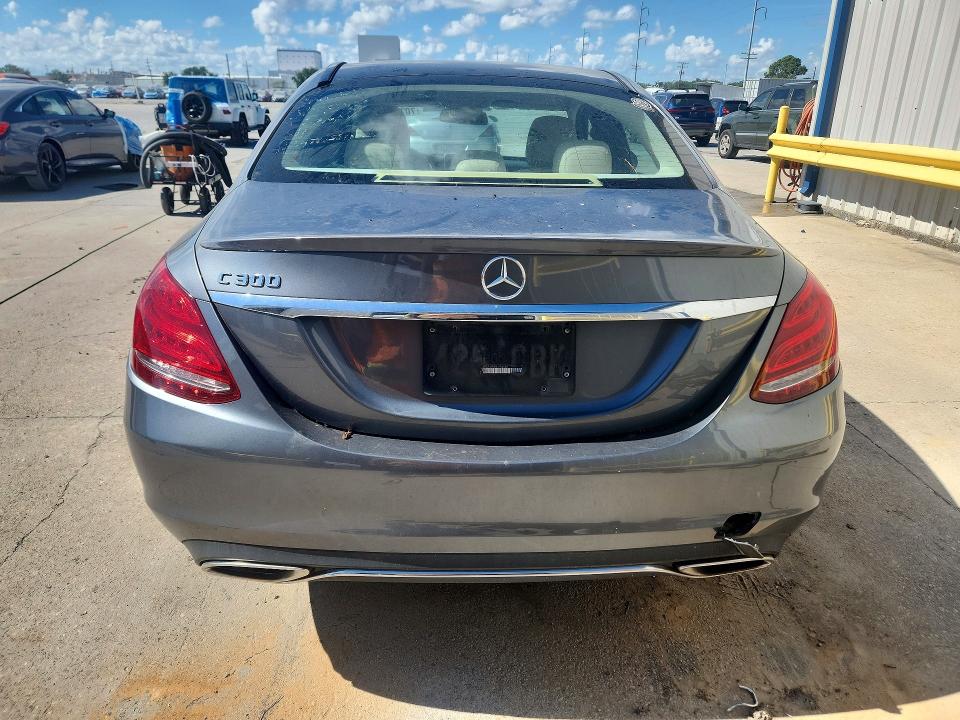 70711066 :رقم المزاد ، 55SWF4JB8HU204640 vin ، 2017 Mercedes-benz C مزاد بيع
