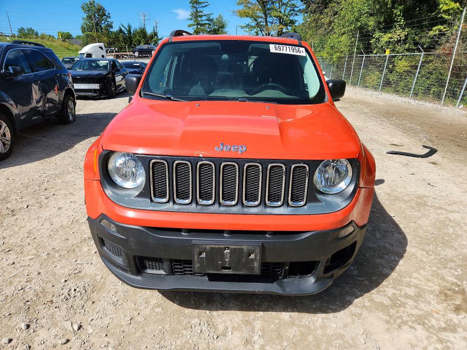 Продажа на аукционе авто 2016 Jeep Renegade, vin: ZACCJBAT2GPD60289, номер лота: 69771956