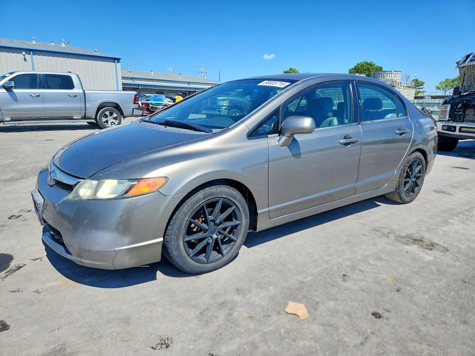 2007 Honda Civic მანქანა იყიდება აუქციონზე, vin: 1HGFA165X7L070938, აუქციონის ნომერი: 68805716