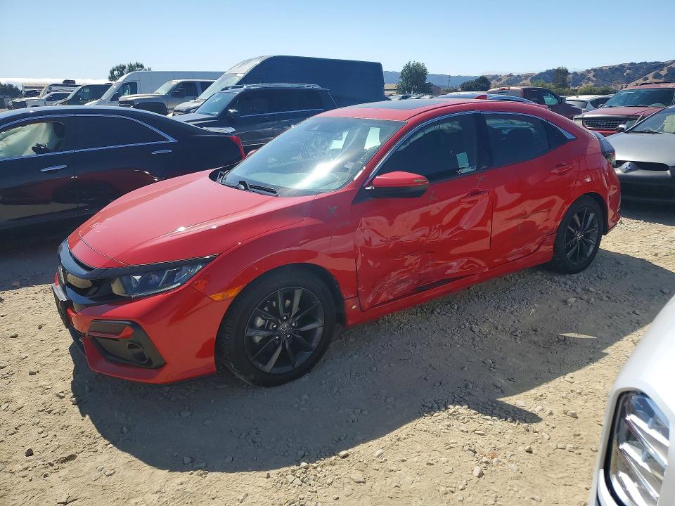 69909986 :رقم المزاد ، SHHFK7H67LU403029 vin ، 2020 Honda Civic مزاد بيع