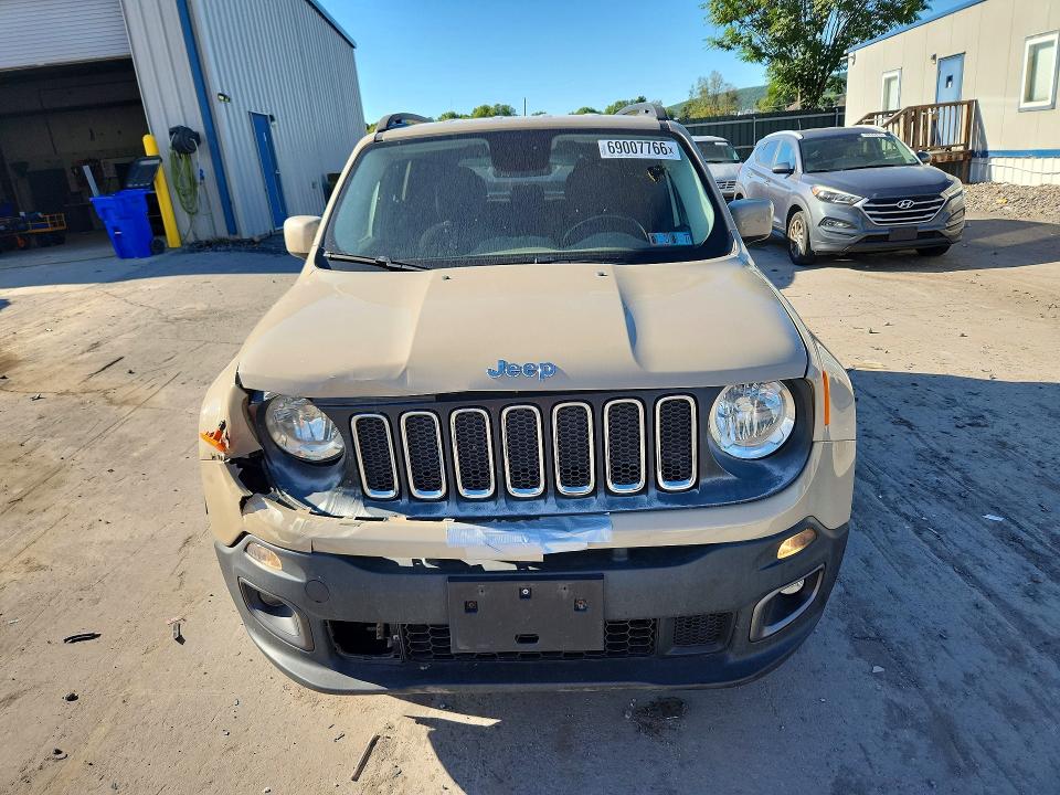 Продаж на аукціоні авто 2016 Jeep Renegade, vin: ZACCJBBT2GPD98863, номер лоту: 69007766
