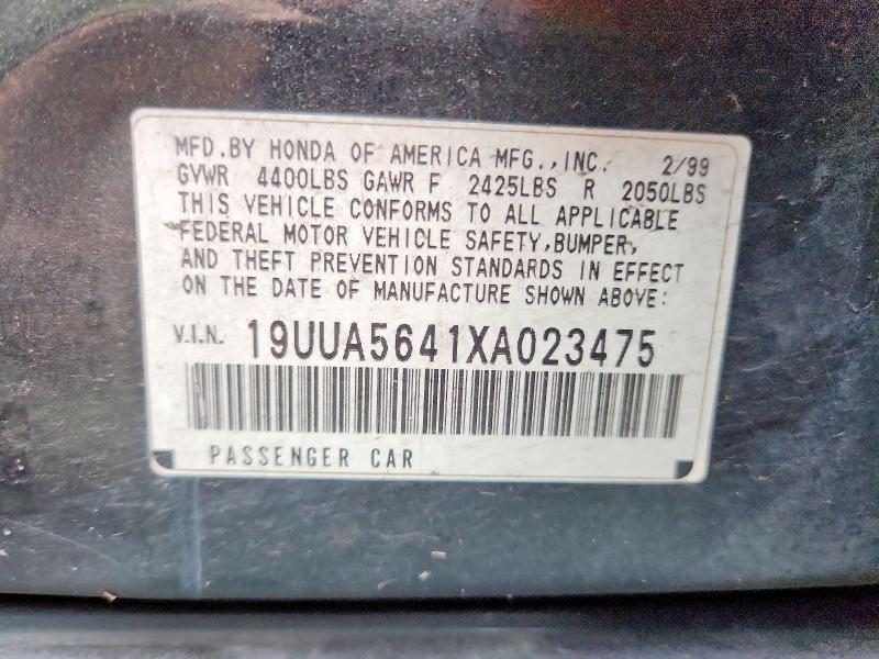 Aukcja sprzedaży 1999 Acura 3.2tl, vin: 19UUA5641XA023475, numer aukcji: 68735846