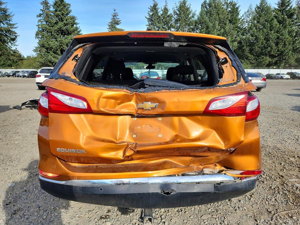 2018 Chevrolet Equinox მანქანა იყიდება აუქციონზე, vin: 2GNAXJEV5J6352503, აუქციონის ნომერი: 69981056