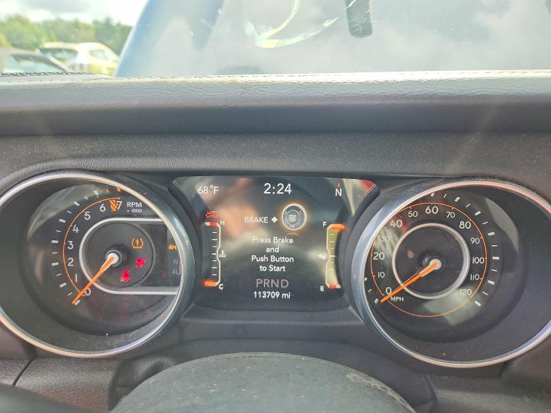 2018 Jeep Wrangler Unlimited მანქანა იყიდება აუქციონზე, vin: 1C4HJXEGXJW192959, აუქციონის ნომერი: 68492796