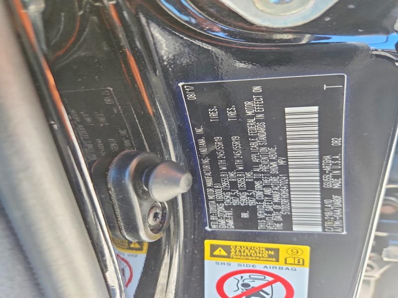 Aukcja sprzedaży 2017 Toyota Highlander, vin: 5TDDZRFH0HS470241, numer aukcji: 70598336